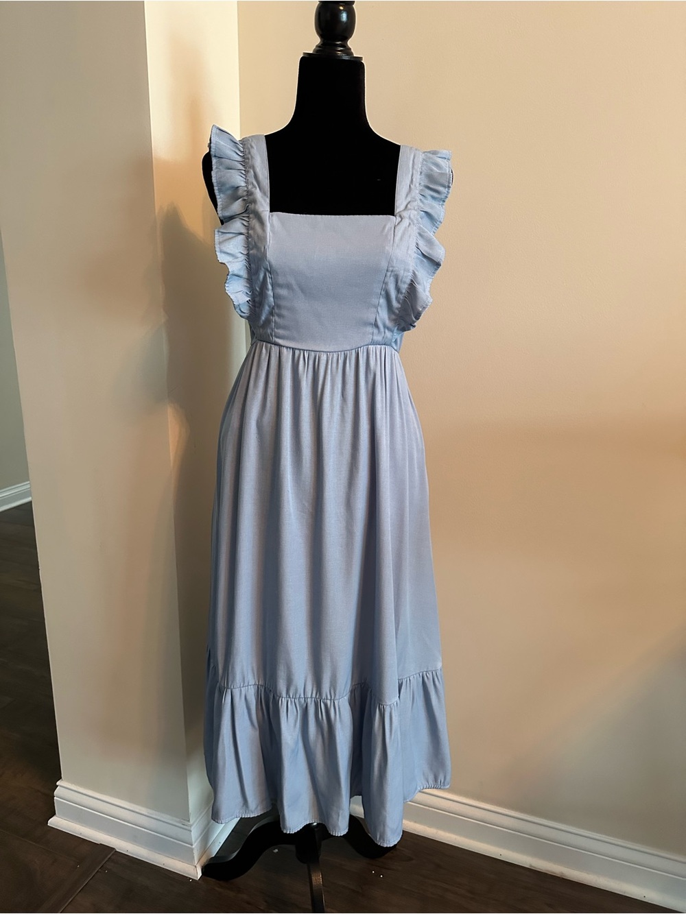 Women’s Size Small Light Blue Sundress from Unique Vintage.